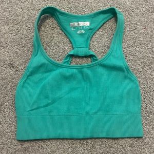Workout Tank Forever 21 Aqua Green - Size Small